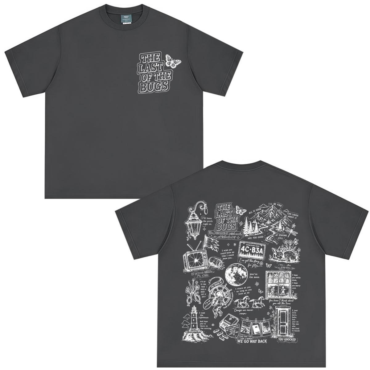 Camiseta gráfica Noah Kahan Th - Vintage Fashion Bug reseña y precio