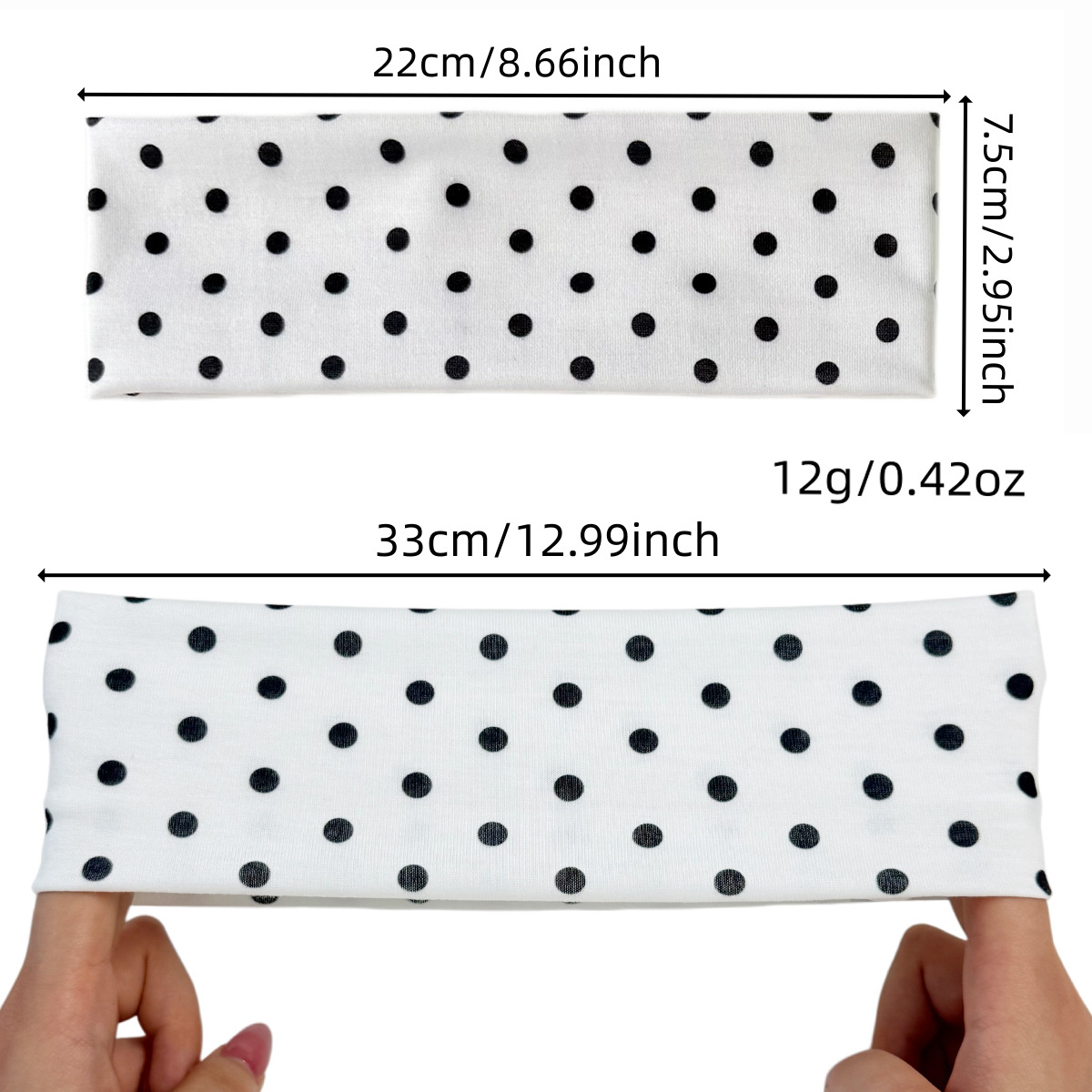 Diademas retro con lunares par - Vintage Fashion Tiktok reseña y precio
