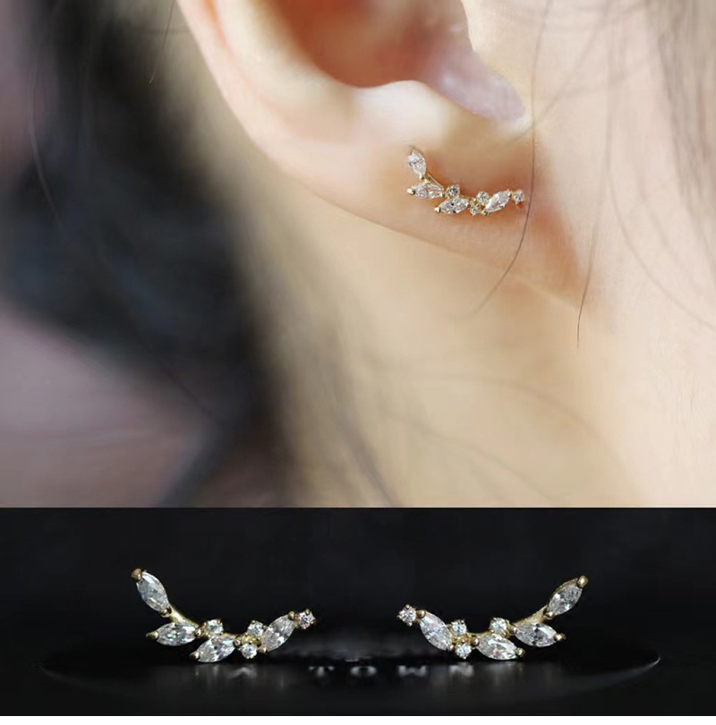 Pendientes de tuerca de trigo  - Vintage Fashion Korea reseña y precio