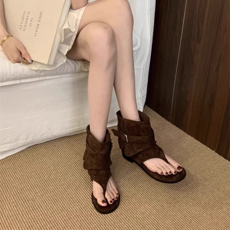 Botas con punta abierta para m - Vintage Fashion Luxury reseña y precio