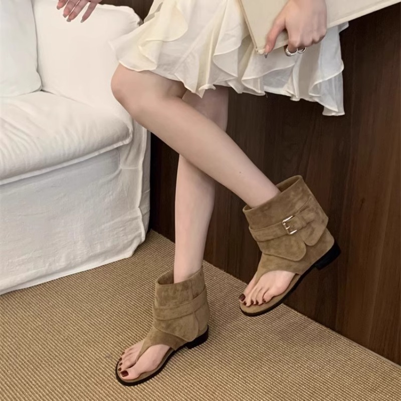 Botas con punta abierta para m - Vintage Fashion Luxury reseña y precio