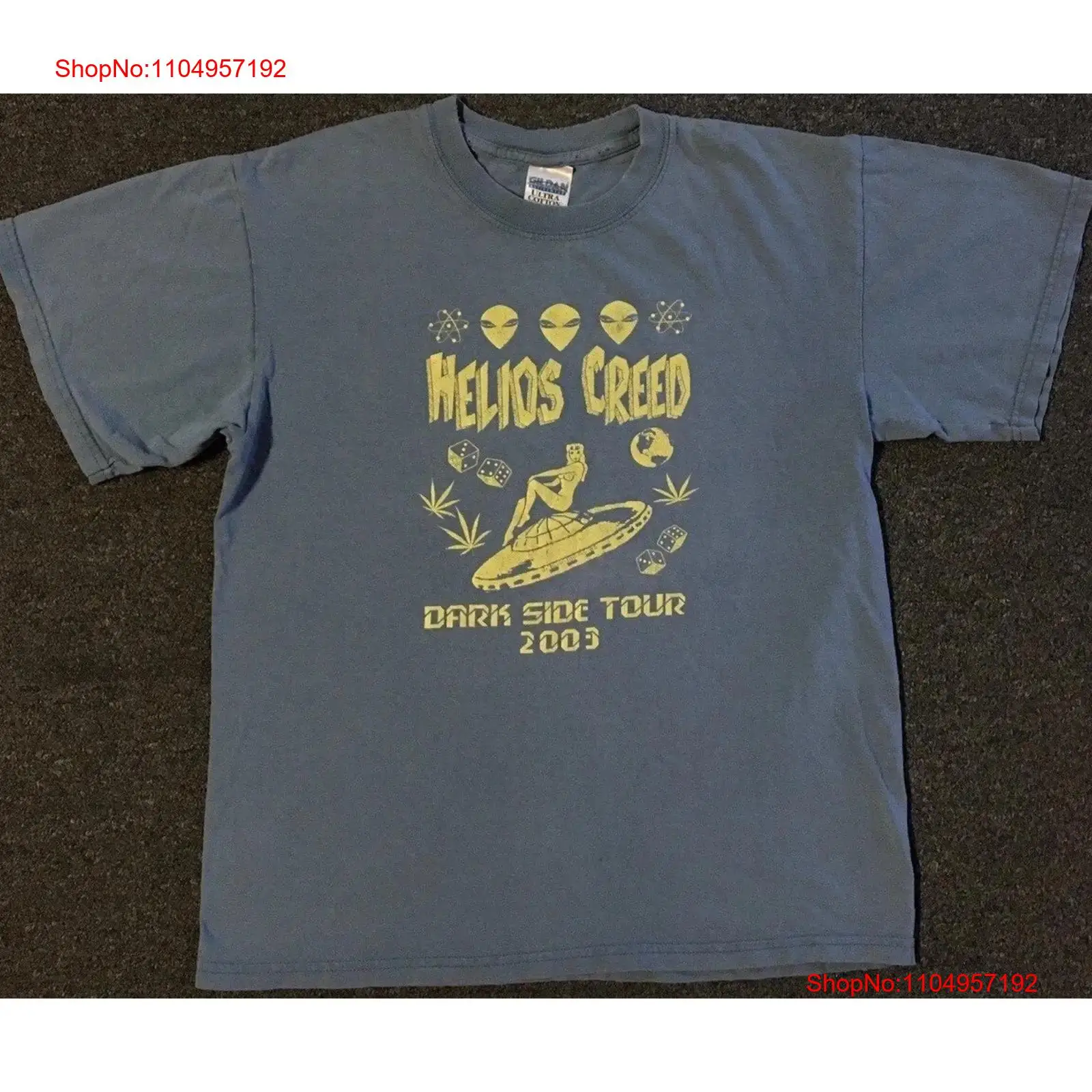 Vtg Helios Creed 2003 Faded To - Band Tee Faded 90S reseña y precio