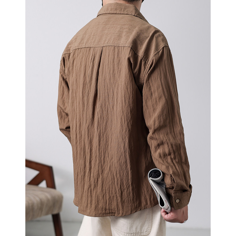 Camisa Vintage Ligera con Bord - Vintage Fashion Old Money reseña y precio