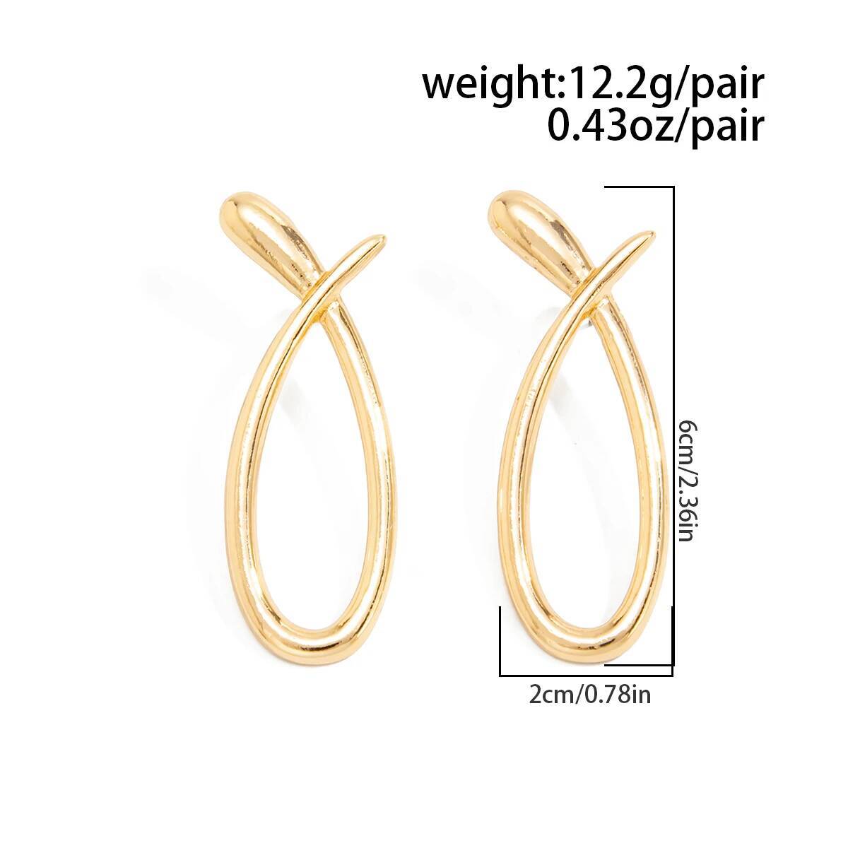 IngeSight.Z Pendientes geométr - Z Vintage Fashion reseña y precio