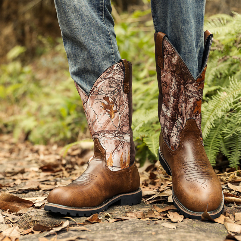 Botas para hombre, botines de  - Vintage Fashion Fabrics reseña y precio