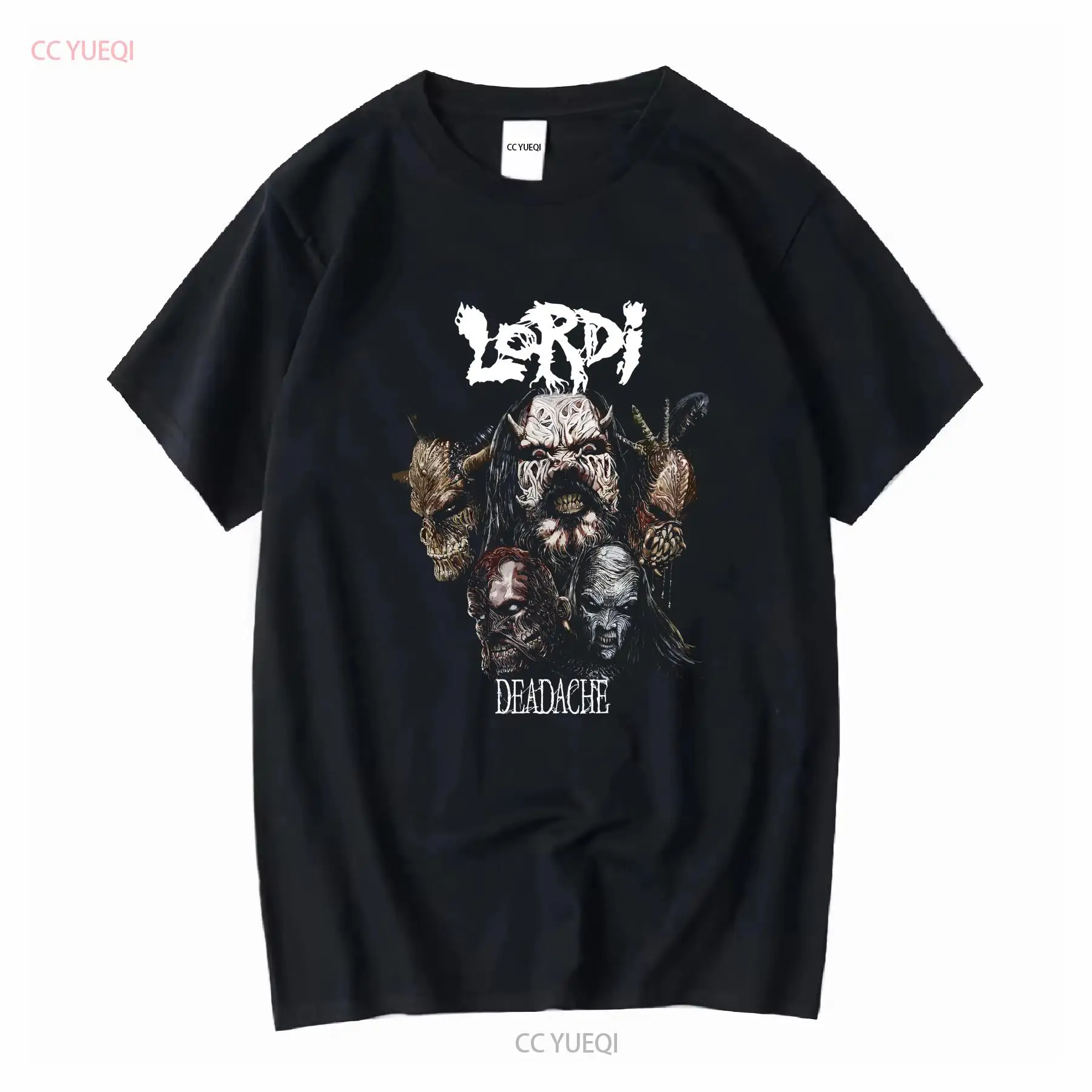Lordi Deadache 90s 00s gira de - Band Tee Faded 90S reseña y precio