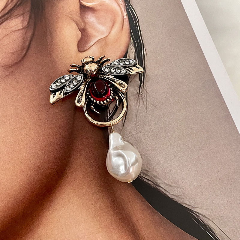 Pendientes colgantes de insect - Vintage Fashion Bug reseña y precio
