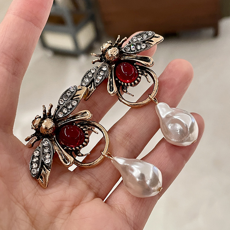 Pendientes colgantes de insect - Vintage Fashion Bug reseña y precio