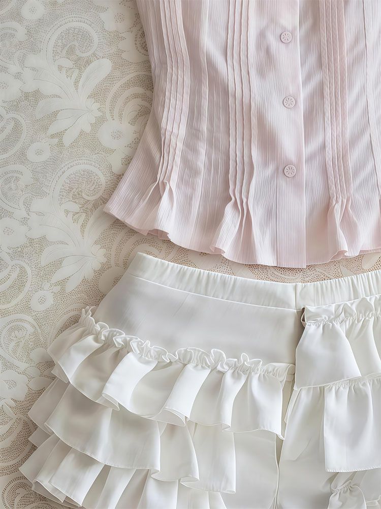 Conjunto de 2 Piezas para Muje - Vintage Fashion Korea reseña y precio