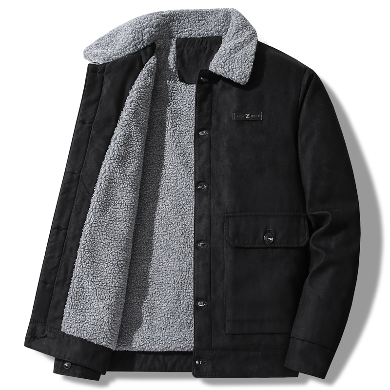 Chaqueta de ante para hombre,  - Varsity Jacket Wool reseña y precio