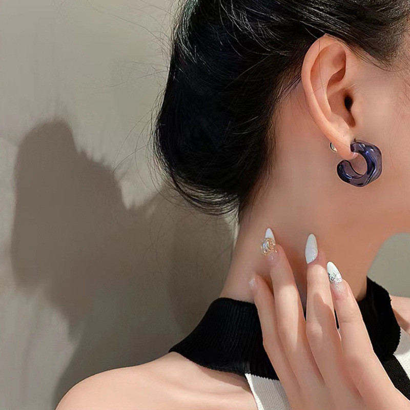 Pendientes de aro geométricos  - Vintage Fashion Korea reseña y precio