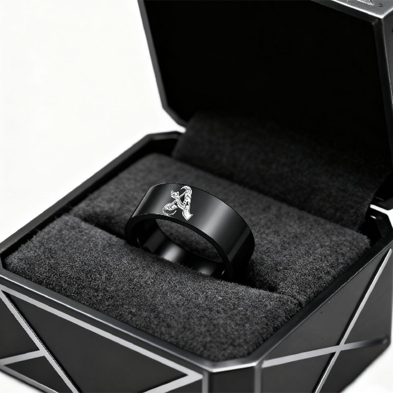 Letdiffery, anillos con inicia - Z Vintage Fashion reseña y precio
