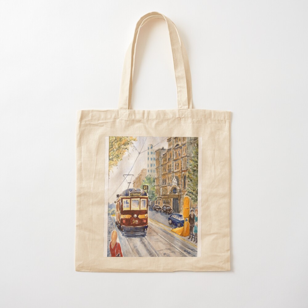 Bolso de mano Vintage Tram, Me - Vintage Fashion Melbourne reseña y precio