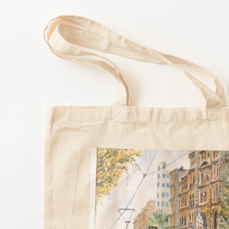 Bolso de mano Vintage Tram, Me - Vintage Fashion Melbourne reseña y precio