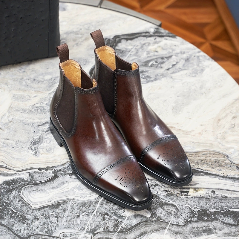 Botas Chelsea italianas Vintag - Vintage Fashion Luxury reseña y precio