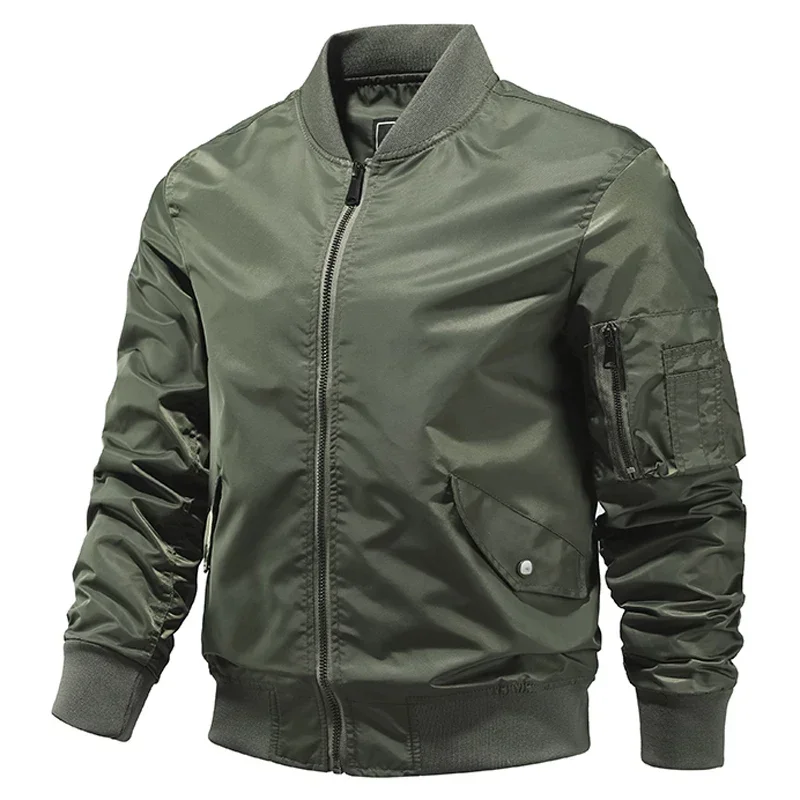 Chaqueta Bomber para hombre, c - Varsity Jacket Wool reseña y precio