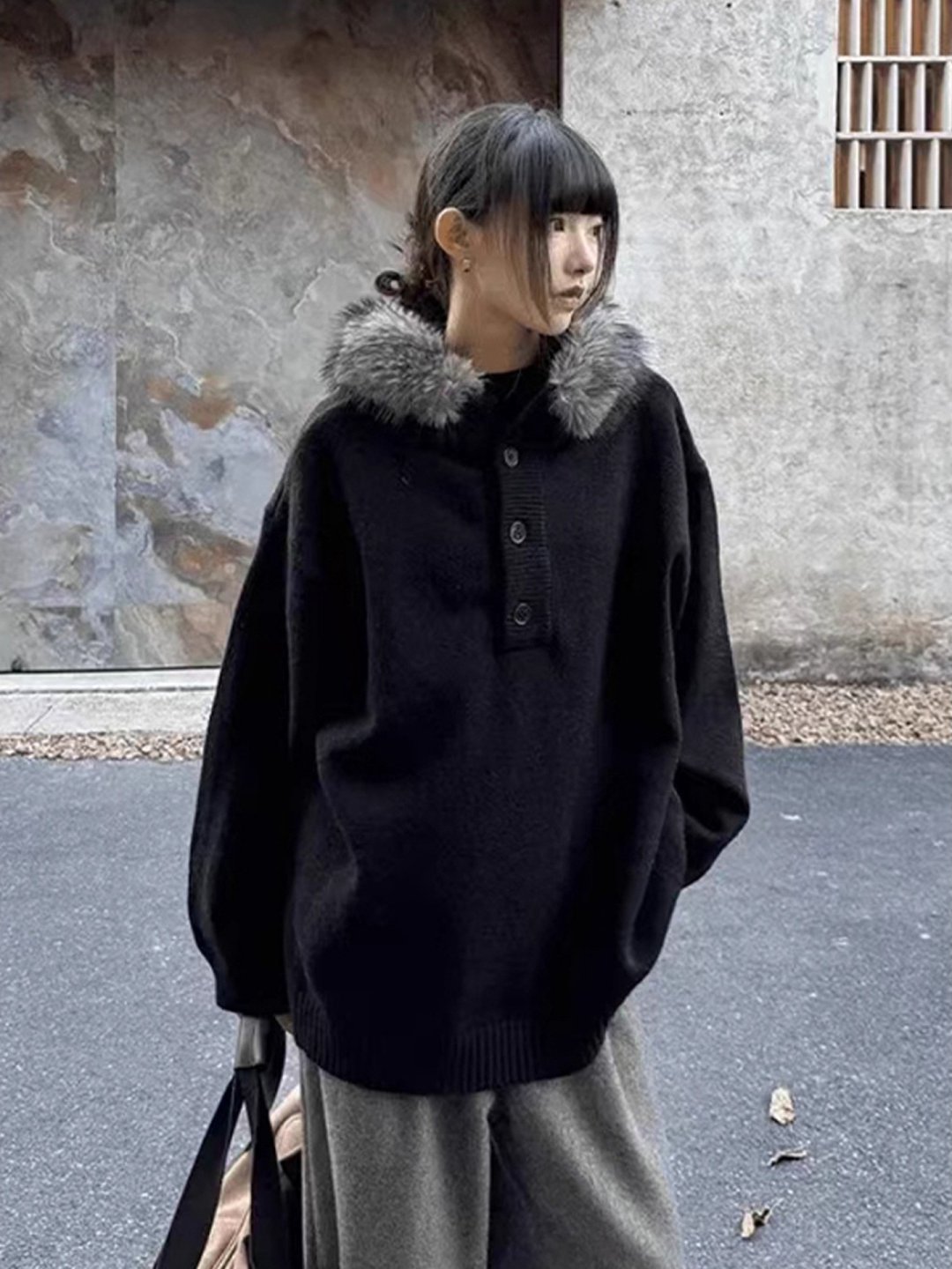Chaquetas Marrones con Cuello  - Varsity Jacket Wool reseña y precio